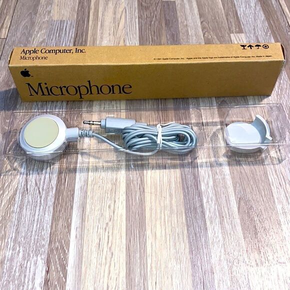 Original 1991 Apple Electret Condenser Microphone with omni-directional - Picture 4 of 6